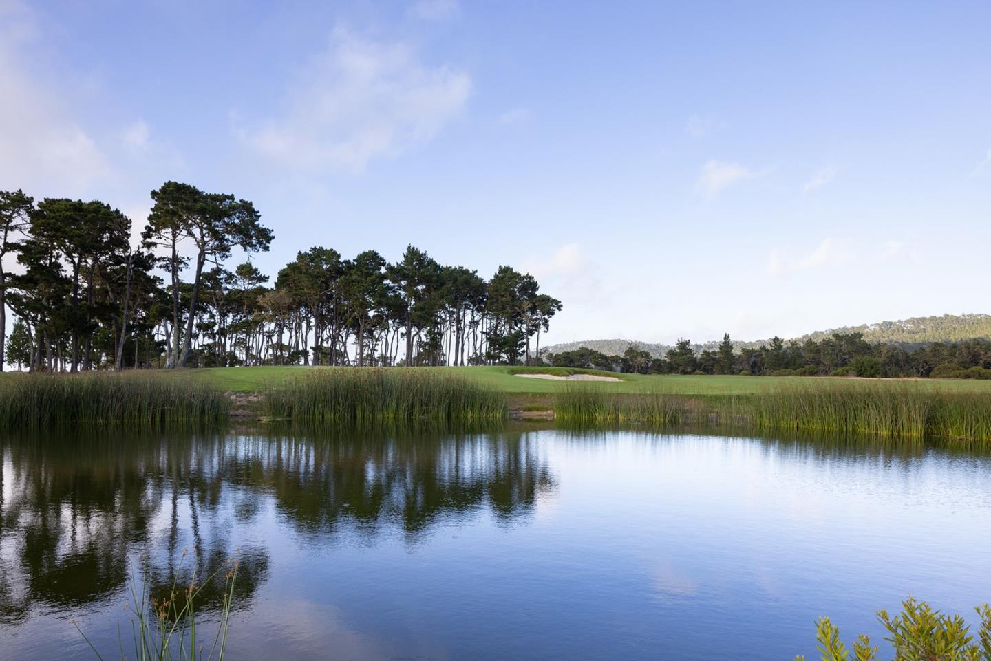 31 Poppy Lane Pebble Beach, CA 93953 - Photo 44 of 45 a view of a lake with a mountain in the back and trees