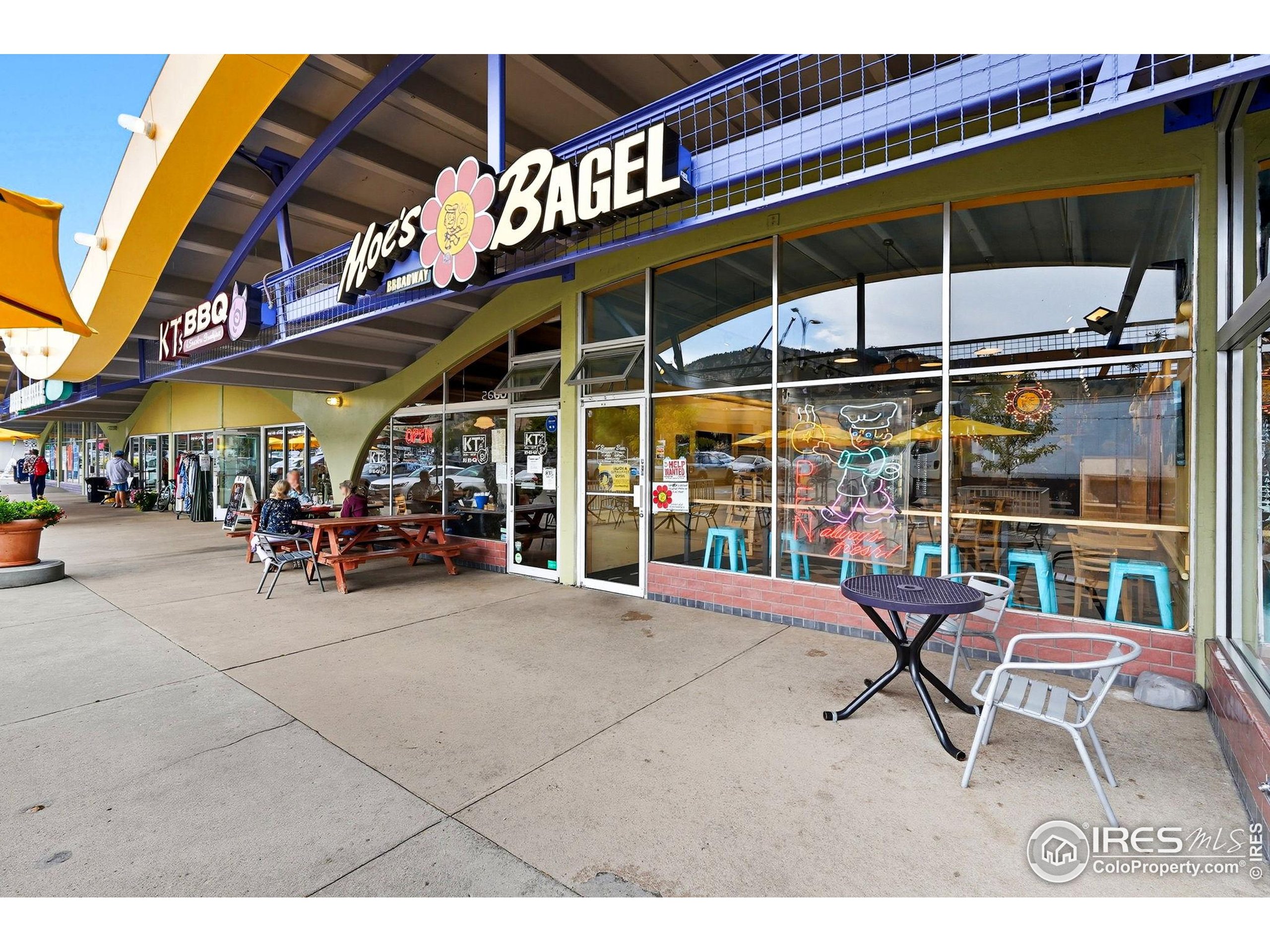 1303 Alpine Avenue, Unit 24 Boulder, CO 80304 - Photo 41 of 46 a view of a cafe with sitting area