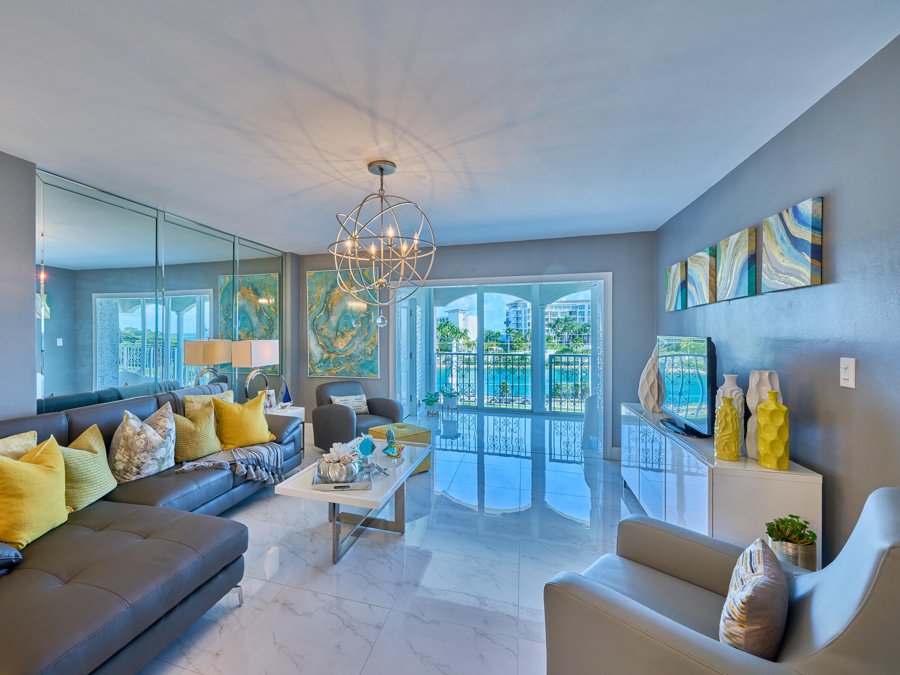 1001 East Camino Real, Unit 505N Boca Raton, FL 33432 - Photo 18 of 43 Livinng Room View