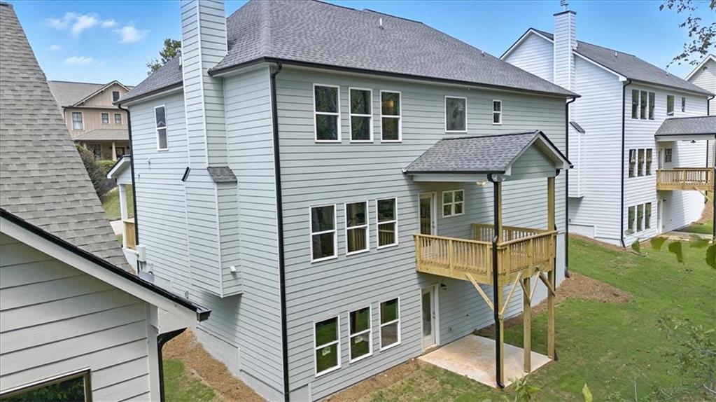 4034 Links Boulevard Jefferson, GA 30549 - Photo 56 of 68 a view of a house with a yard