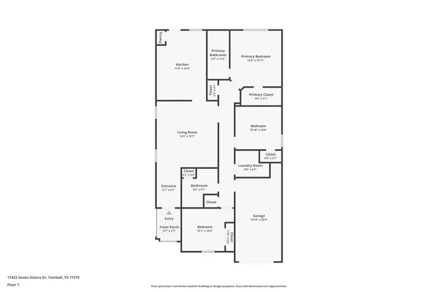 $1,635 | 11422 Seven Sisters Drive, Tomball, TX 77375