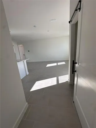 a view of empty room