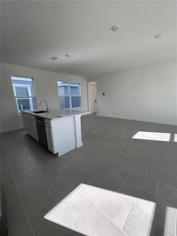 a living room with a couch and a coffee table