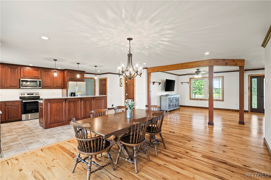 757 Hopper Road Hanover, NY 14062 - Photo 5 of 38 Large open dining area with additional seating alo