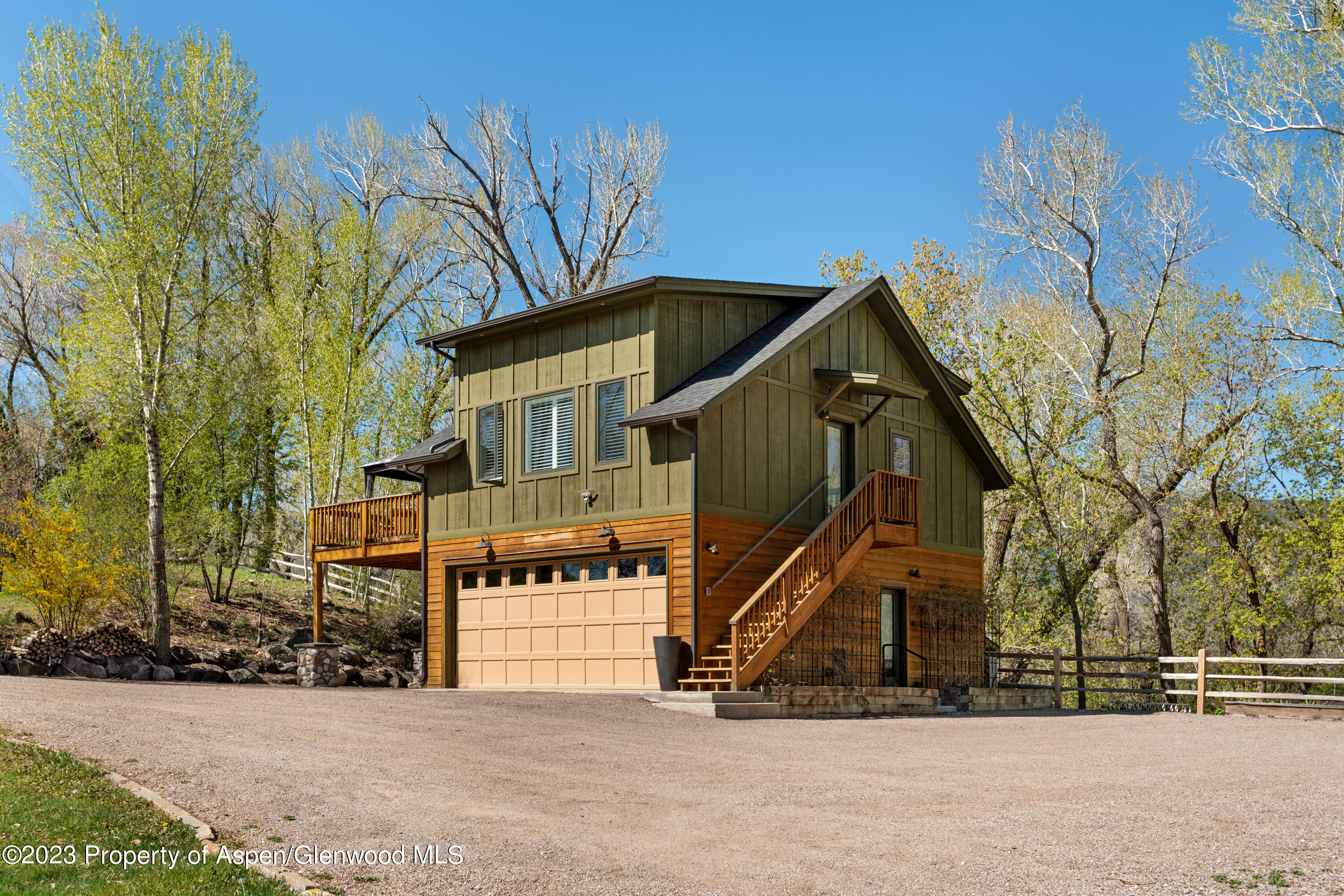 1649 Emma Spur Basalt, CO 81621 - Photo 18 of 35 a front view of a house with a yard