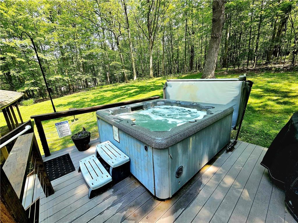 60 Nelson Road Ohiopyle, PA 15470 - Photo 35 of 46 Includes an 8 person hot tub!