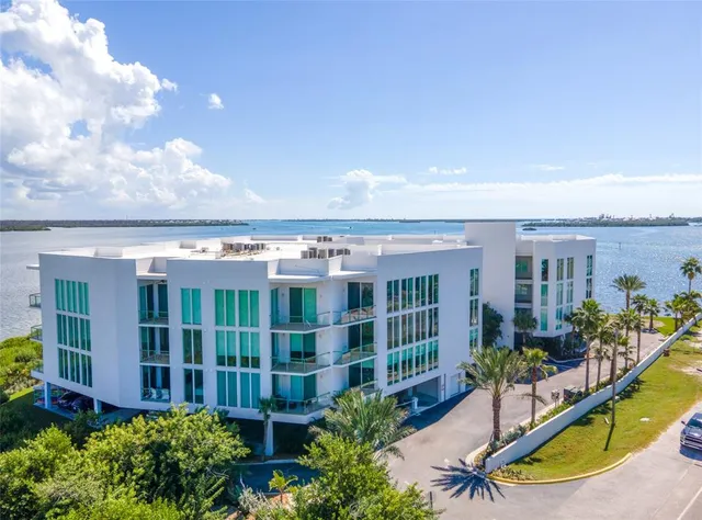 a view of a city with tall buildings