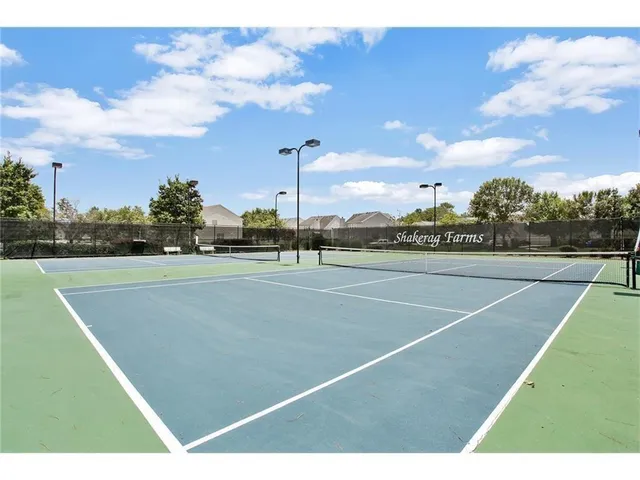a view of a tennis court
