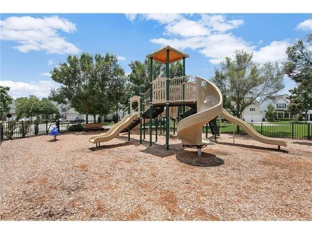 a park with kid zone