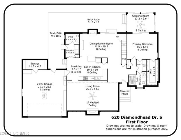 $545,000 | 620 Diamondhead Drive South, Pinehurst, NC 28374