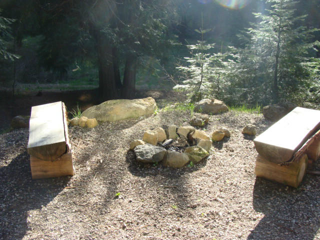 2901 Spring Creek Road McCloud, CA 96057 - Photo 20 of 27 Cozy Fire Pit