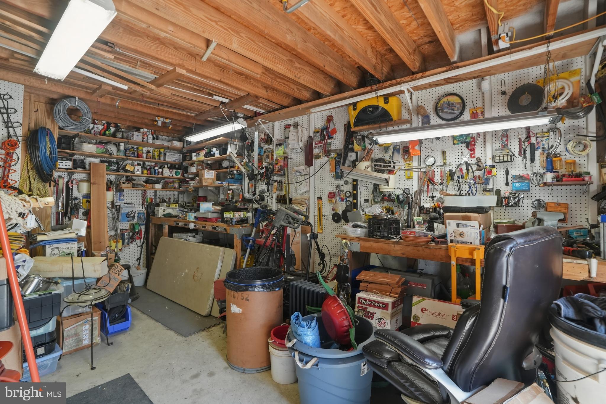 9 Violet Road Levittown, PA 19057 - Photo 47 of 47 Workshop Shed W/Loft Storage