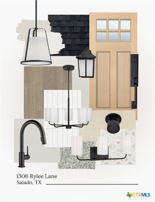 1306 Rylee Lane Salado, TX 76571 - Photo 3 of 4 a picture of floor plan