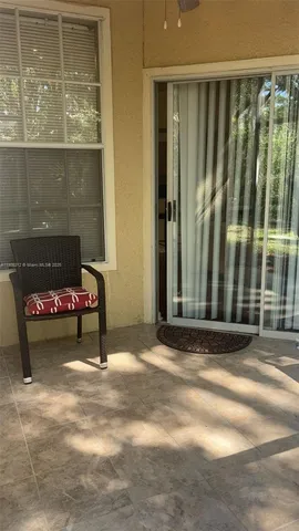 a view of outdoor space and balcony