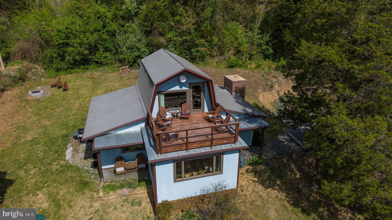 6261 South Page Valley Road Luray, VA 22835 - Photo 44 of 55 aerial view of a house with a yard