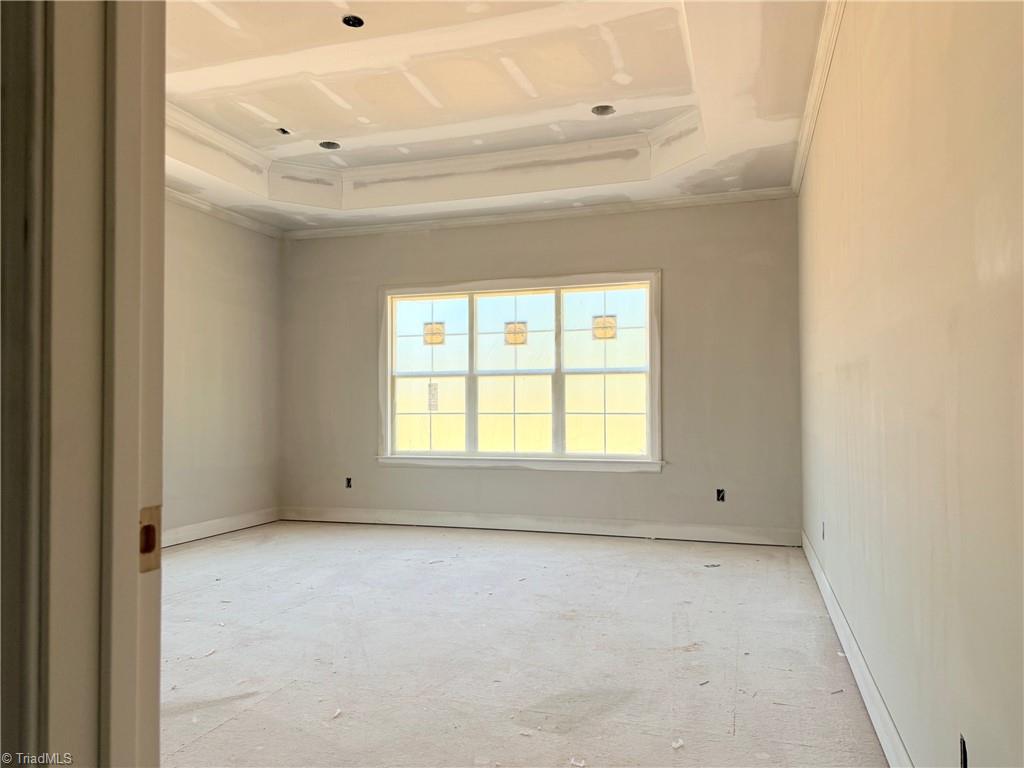 8307 Pyramid Drive Summerfield, NC 27358 - Photo 14 of 29 Primary bedroom with trey ceiling