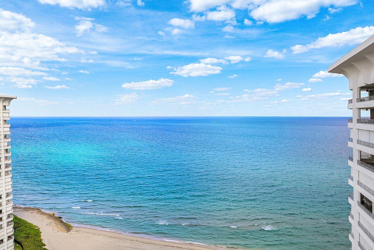 550 South Ocean Boulevard, Unit 2207 Boca Raton, FL 33432 - Photo 33 of 42 a view of an ocean