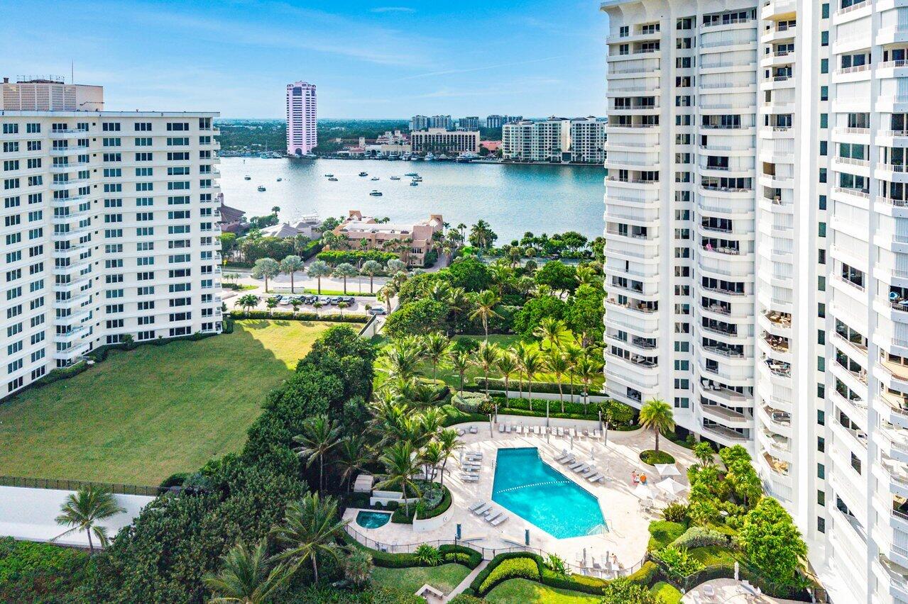 550 South Ocean Boulevard, Unit 2207 Boca Raton, FL 33432 - Photo 36 of 42 a view of a lake with a building in the background