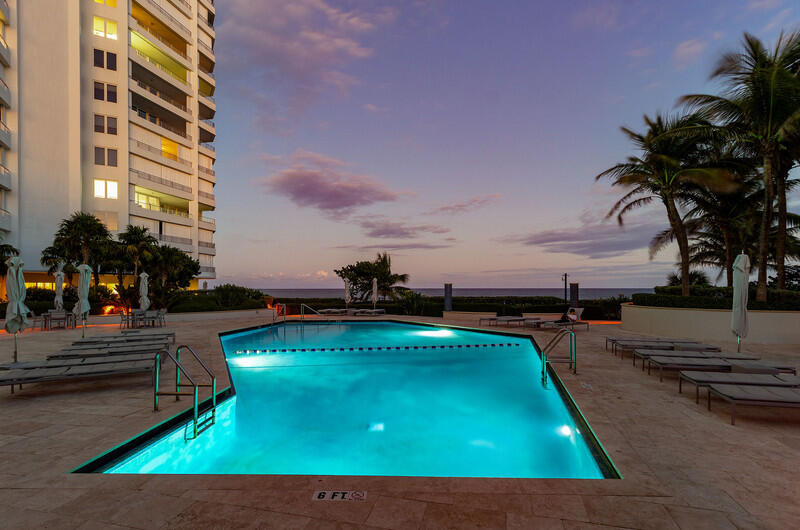 550 South Ocean Boulevard, Unit 2207 Boca Raton, FL 33432 - Photo 42 of 42 swimming pool view with a lake view