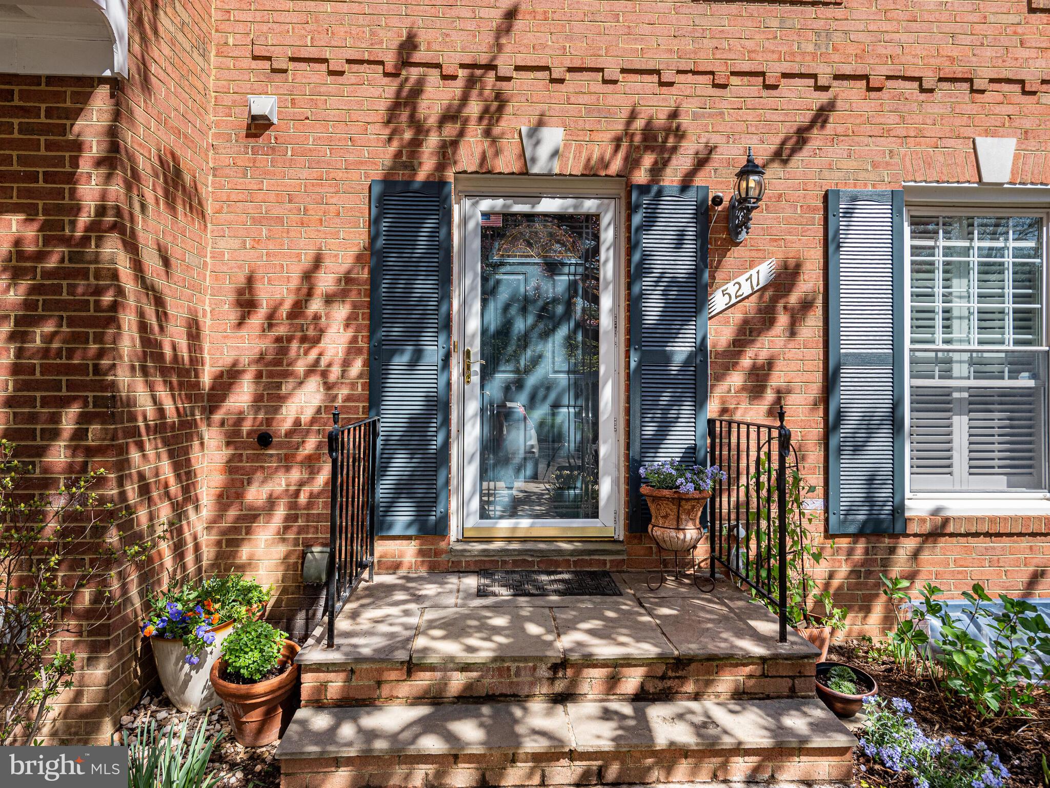 Beautiful all brick home, newly painted shutters