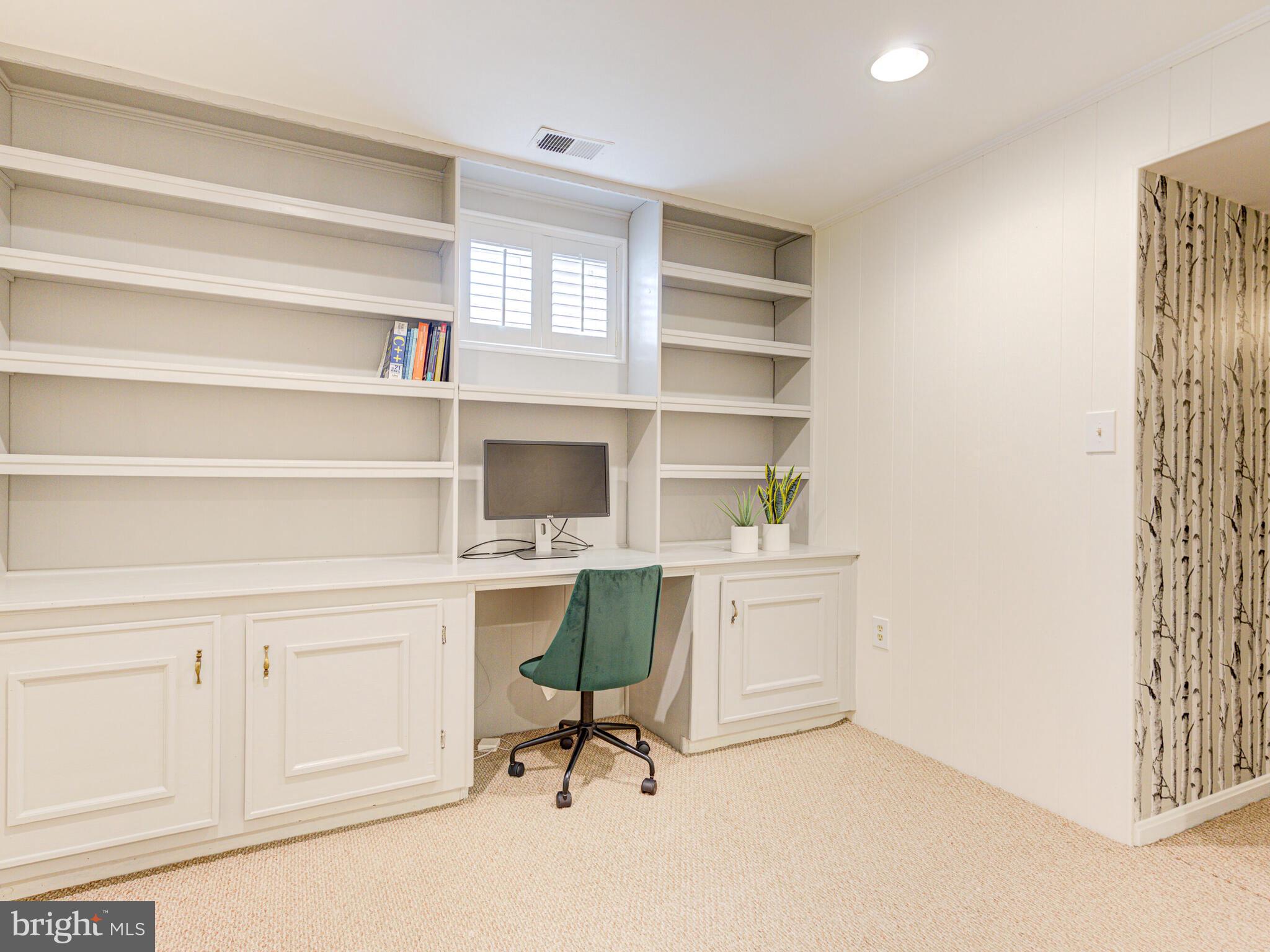 5271 Bradgen Court Springfield, VA 22151 - Photo 30 of 47 First stop: the Rec Room, with beautiful Built-ins