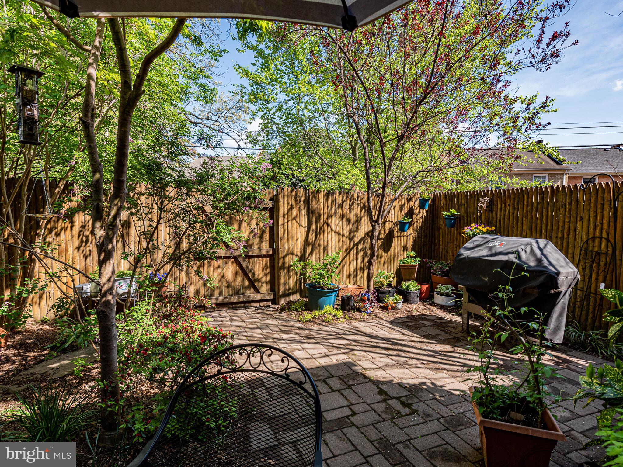 5271 Bradgen Court Springfield, VA 22151 - Photo 41 of 47 Charming paver patio with nice privacy fence