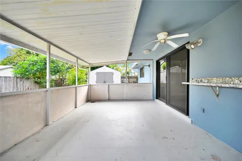 a house with swimming pool in front of it