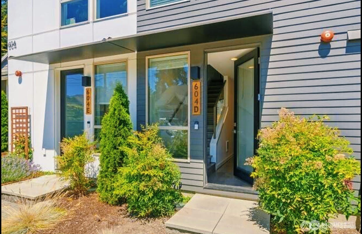 604 Northwest 77th Street, Unit D Seattle, WA 98117 - Photo 4 of 11 a view of a entryway door front of house