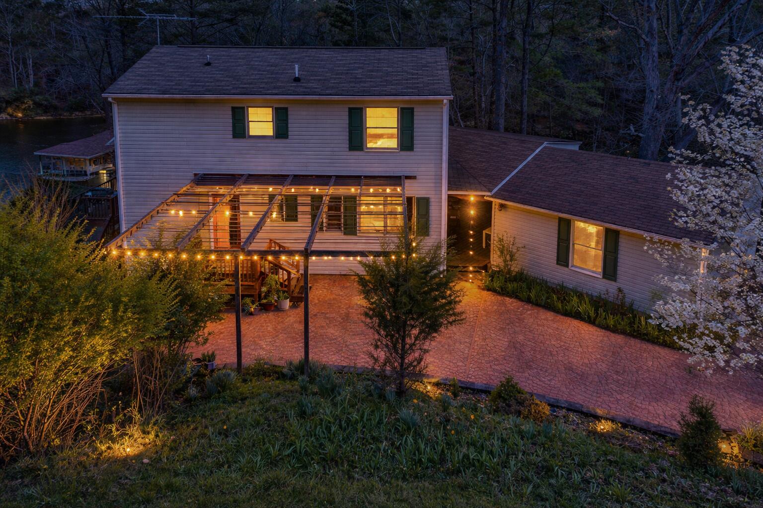 1085 Carters Island Road Goodview, VA 24095 - Photo 55 of 55 front of house at dusk