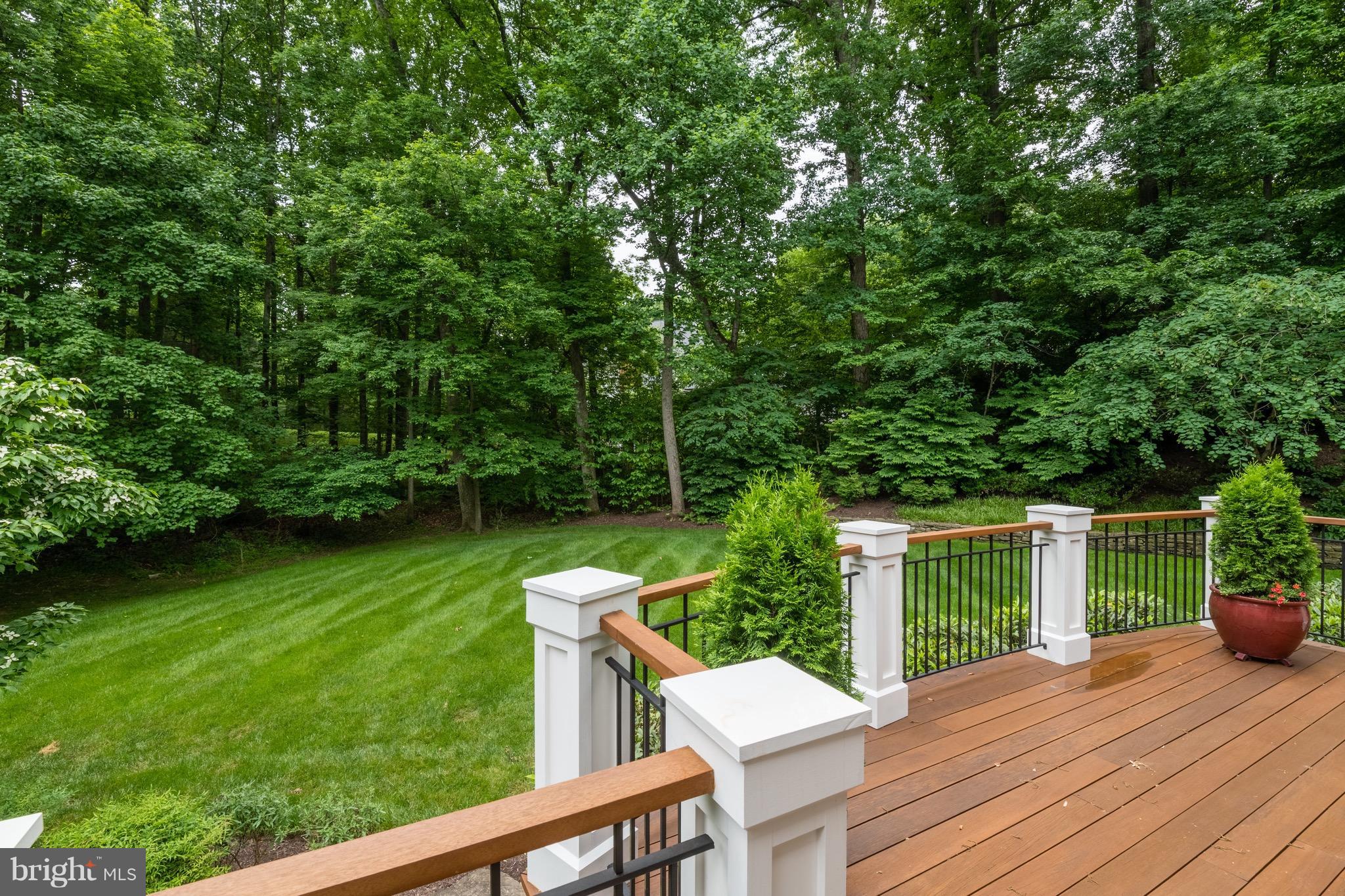10020 Windy Hollow Road Great Falls, VA 22066 - Photo 21 of 23 Rear yard -just steps away from outdoor kitchen