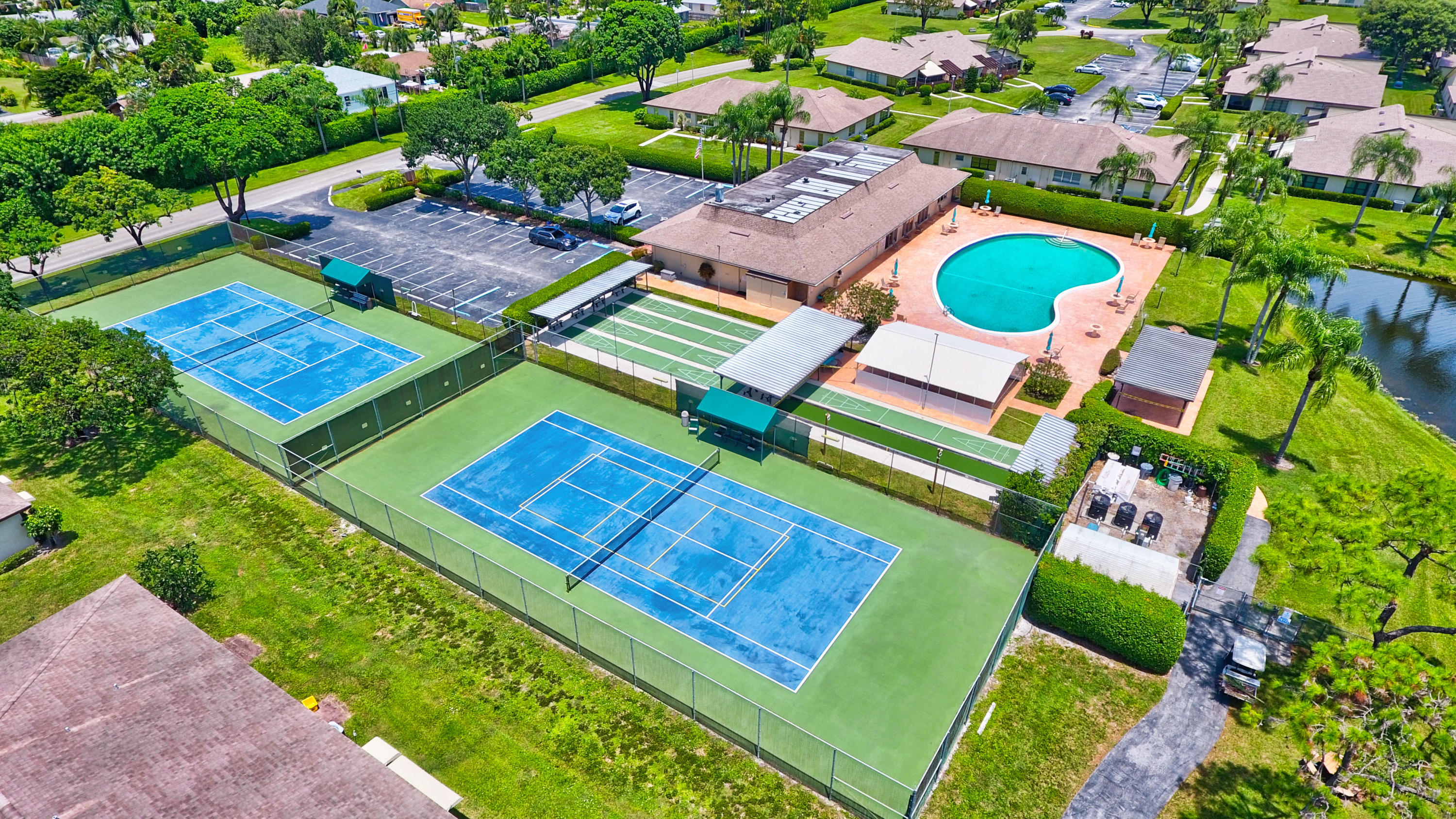 14163 Nesting Way, Unit D Delray Beach, FL 33484 - Photo 44 of 45 Aerial view of HP3W amenities (2)