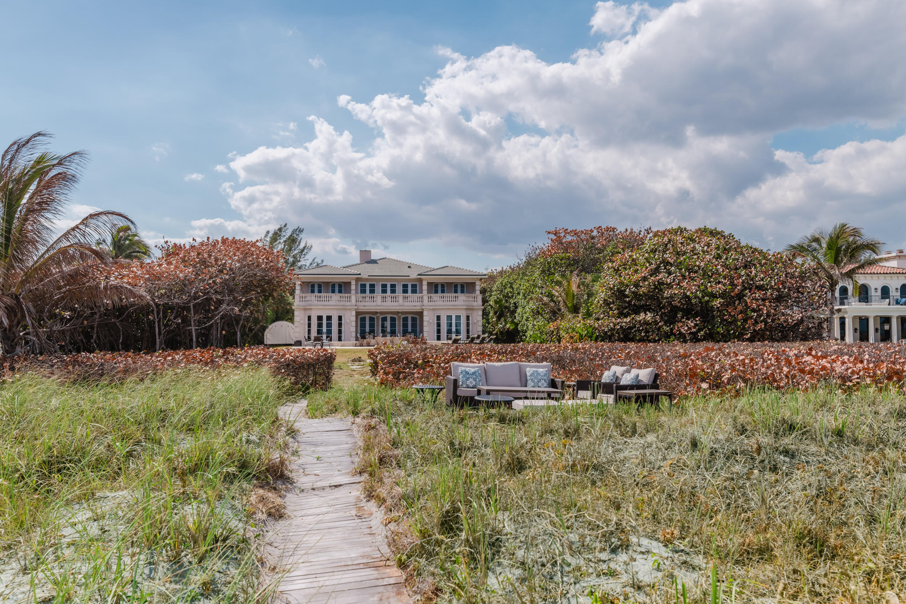 19 North Beach Road Jupiter Island, FL 33455 - Photo 62 of 80 Exterior Back and Private Beach Access