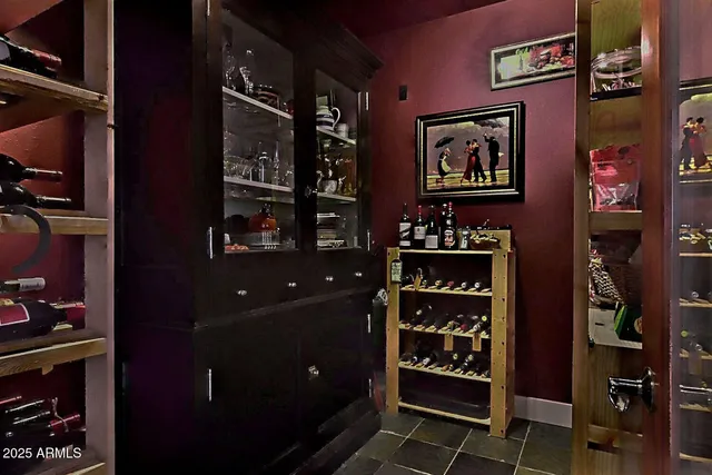 a front view of a retail shop and window