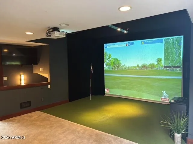 a view of an ocean from a balcony