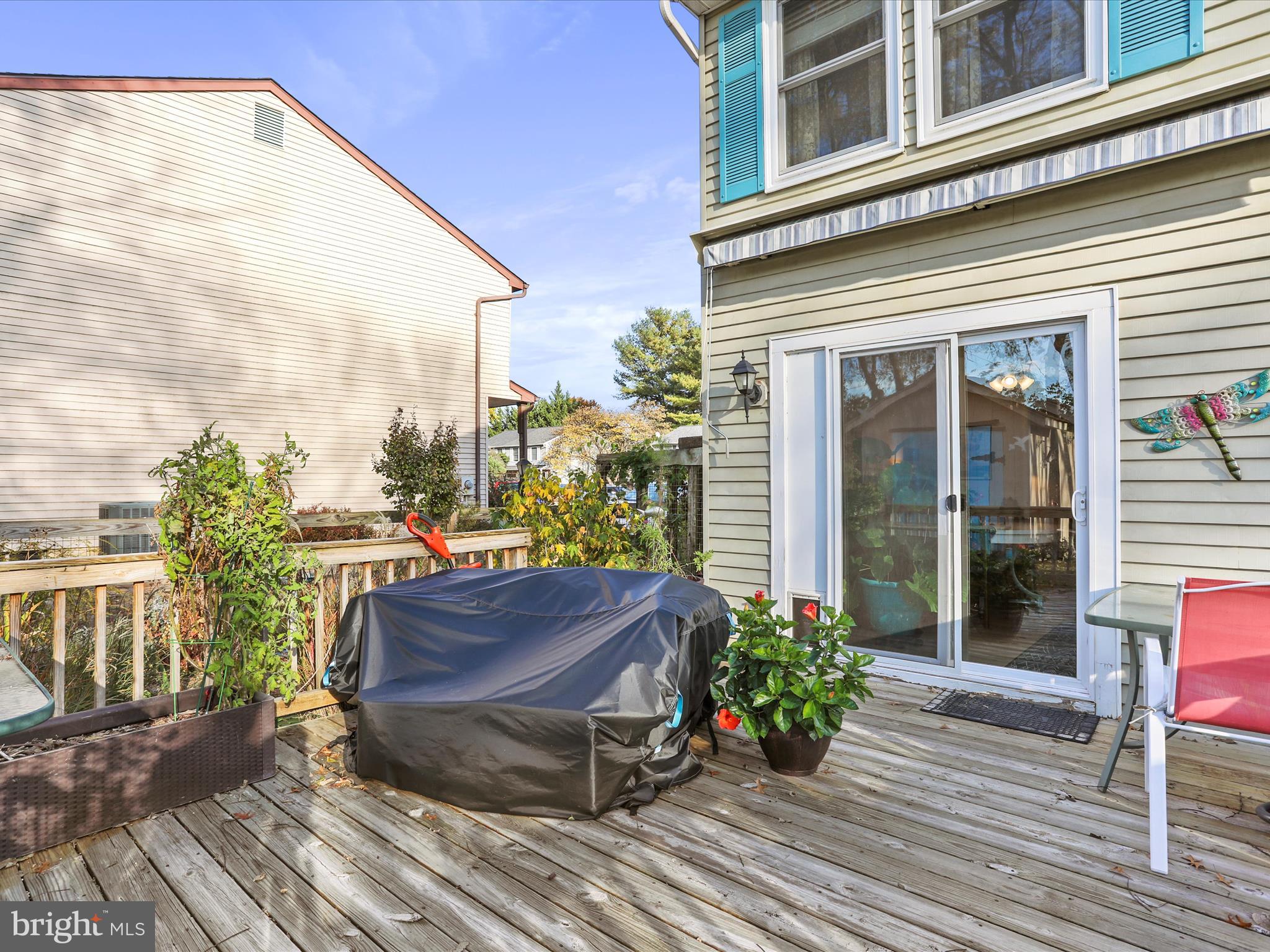 1589 Carey Place Frederick, MD 21701 - Photo 32 of 37 a view of balcony with potted plants