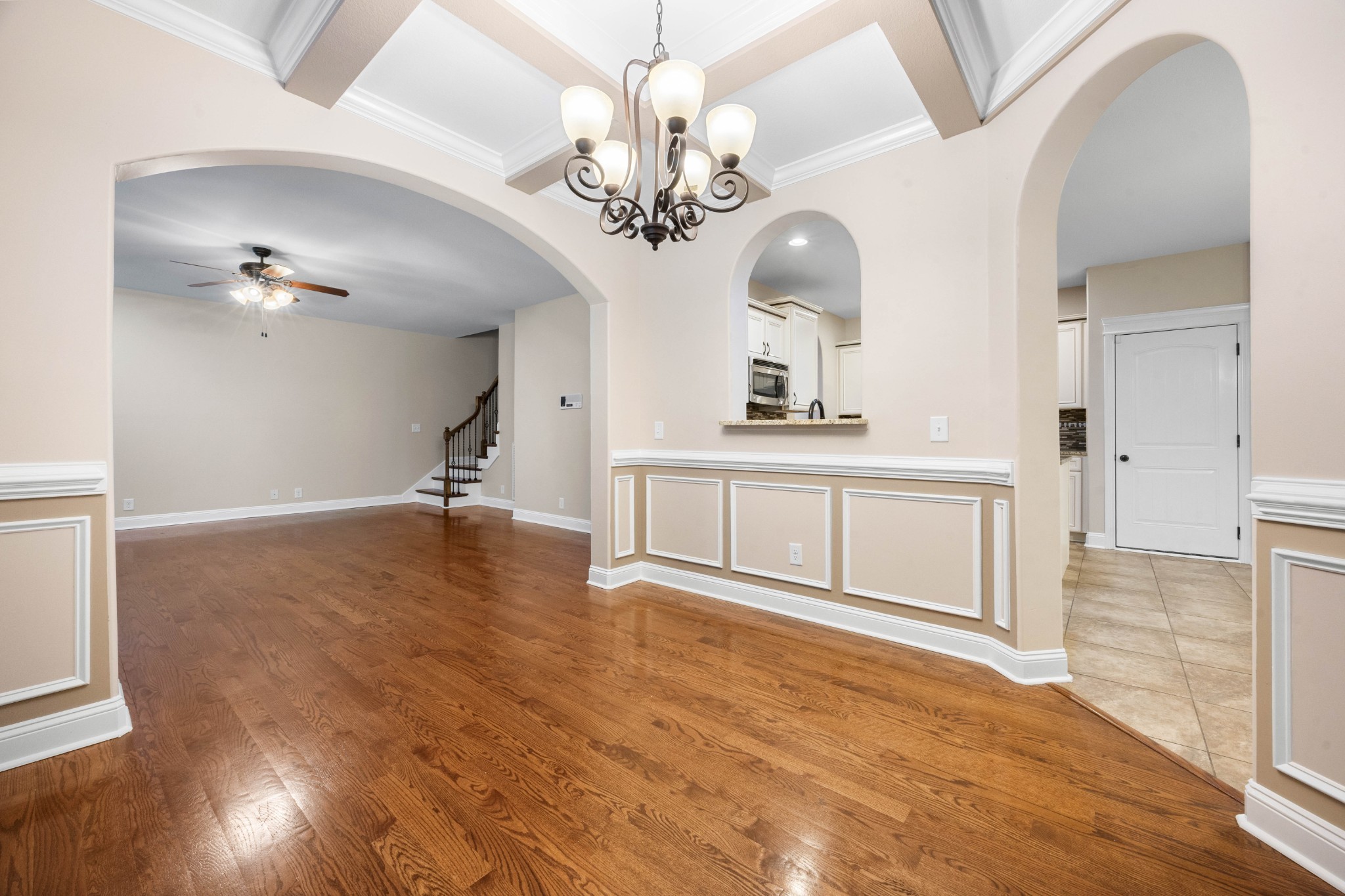 1789 Double R Boulevard Clarksville, TN 37042 - Photo 23 of 53 a view of a livingroom with a chandelier