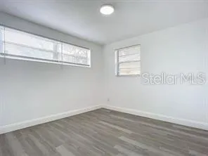 wooden floor in an empty room