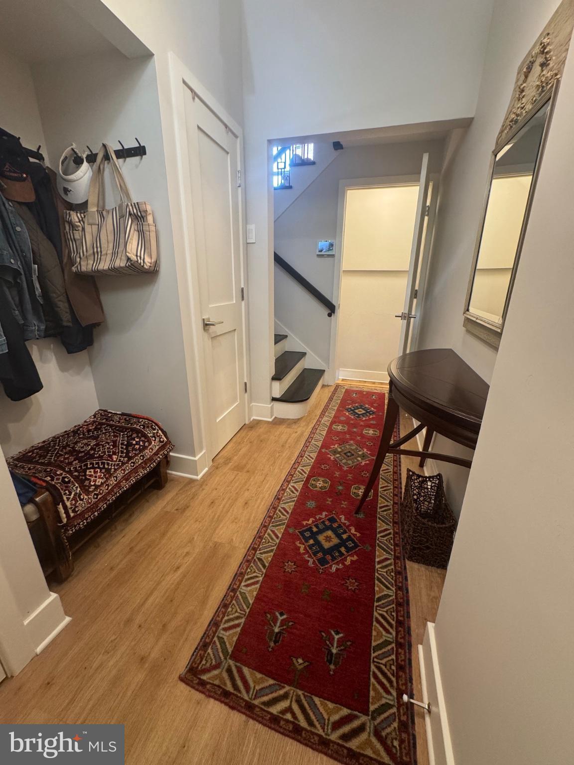 637 Spruce Street Philadelphia, PA 19106 - Photo 3 of 12 Entryway leading to stairs to Living room.