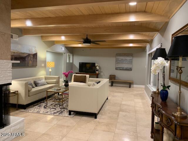 4632 North 49th Place Phoenix, AZ 85018 - Photo 8 of 13 a living room with furniture and a flat screen tv