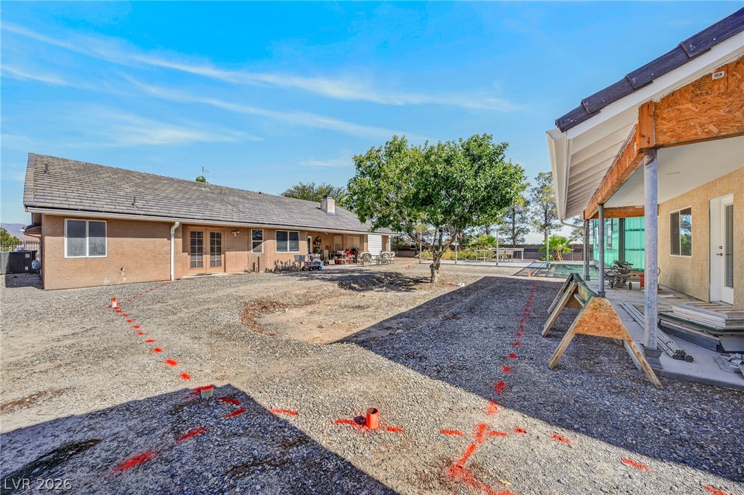 3780 South Ranger Way Pahrump, NV 89048 - Photo 25 of 57 A promising backyard with ample space, perfect for outdoor entertaining.
