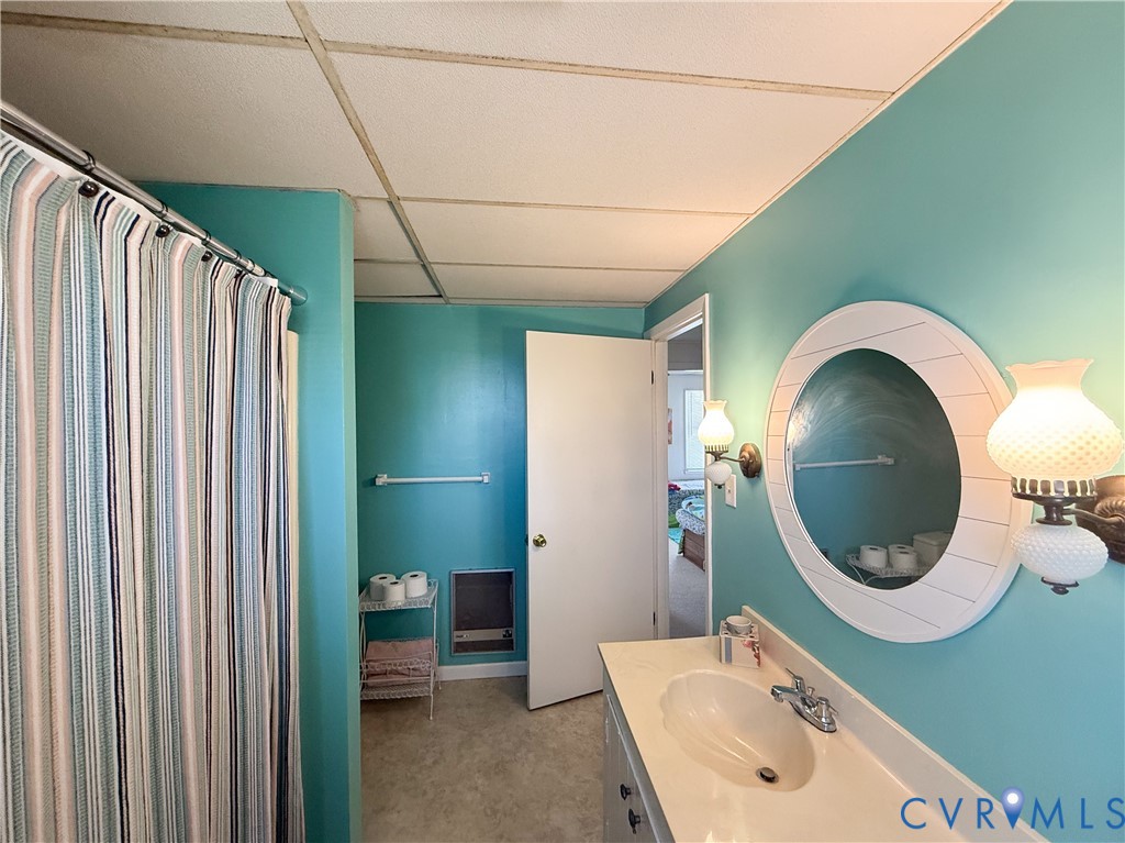 1280 Little Florida Road Farnham, VA 22460 - Photo 25 of 41 Bathroom featuring a vanity with an integrated sin