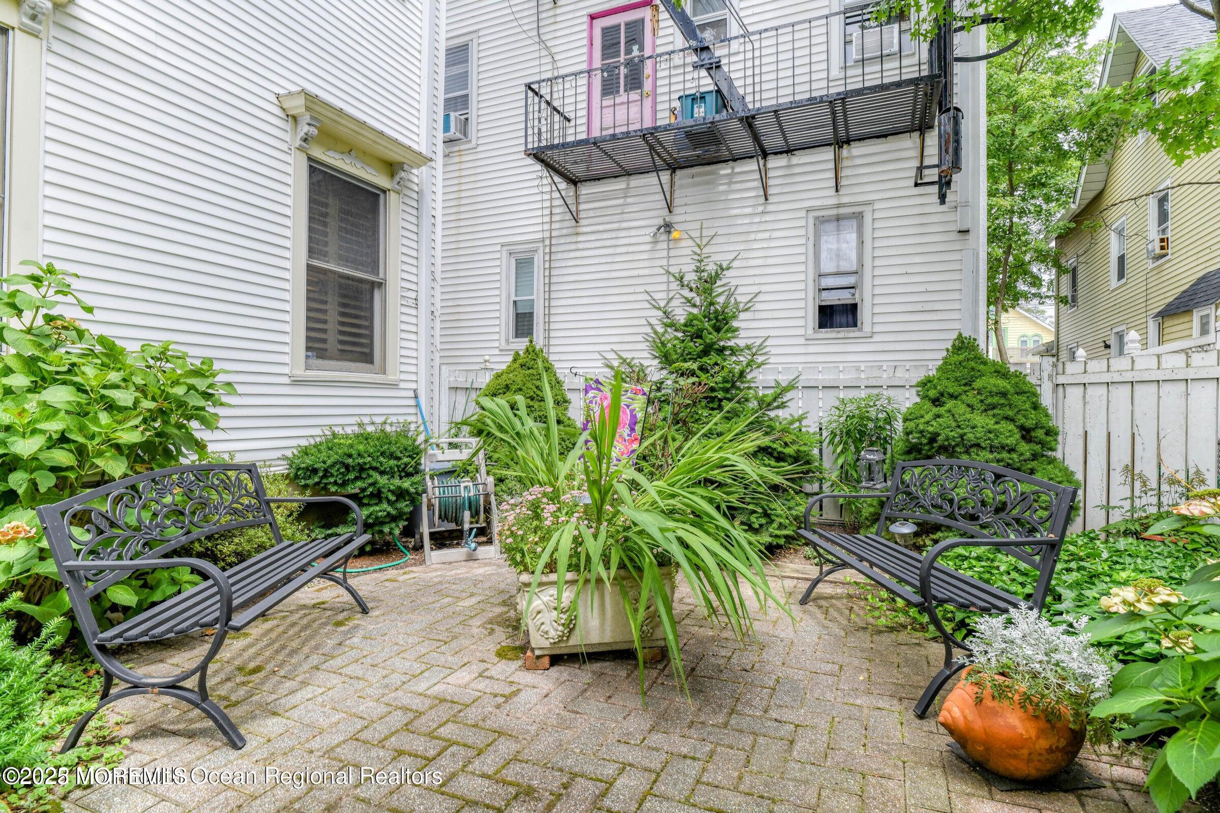 77 Main Avenue, Unit 2A Ocean Grove, NJ 07756 - Photo 13 of 71 Landscaped Courtyard