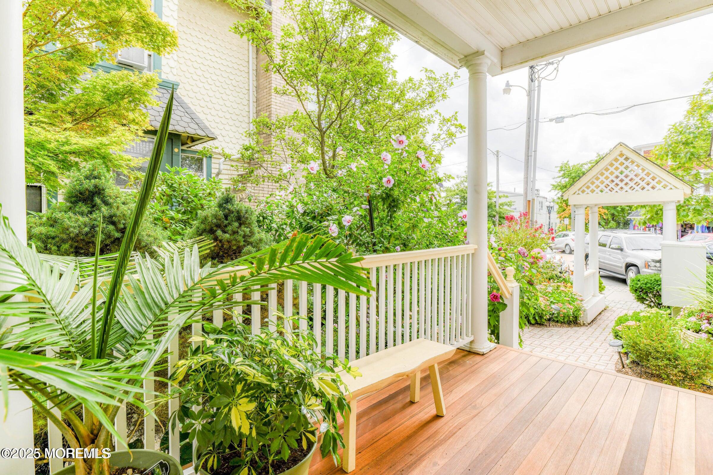 77 Main Avenue, Unit 2A Ocean Grove, NJ 07756 - Photo 14 of 71 Mahogany Porch