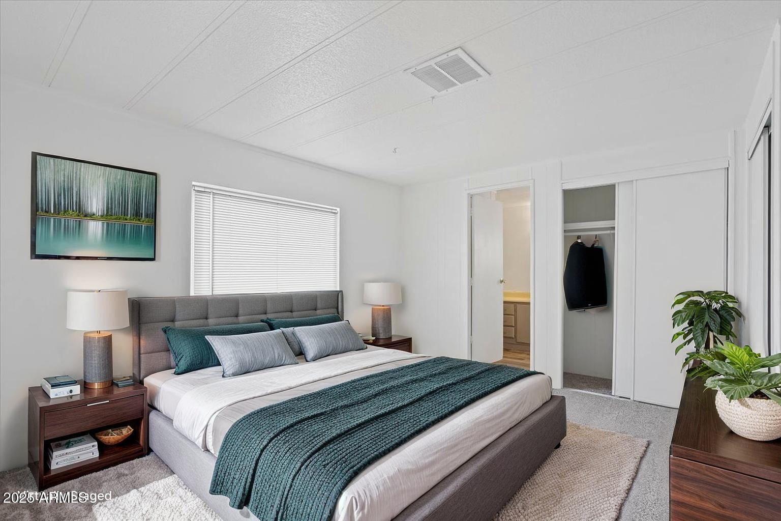 2121 North Center Street, Unit 184 Mesa, AZ 85201 - Photo 2 of 36 Virtual Staging Primary Bedroom