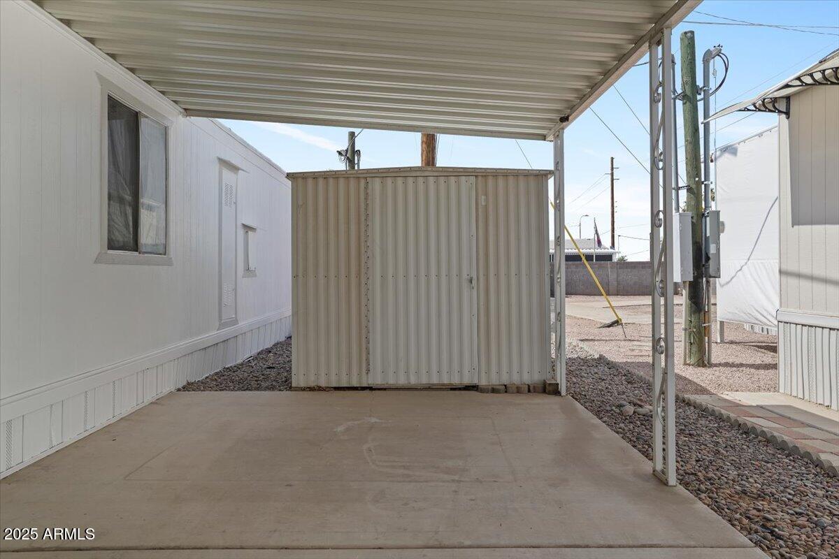 2121 North Center Street, Unit 184 Mesa, AZ 85201 - Photo 26 of 36 Shed