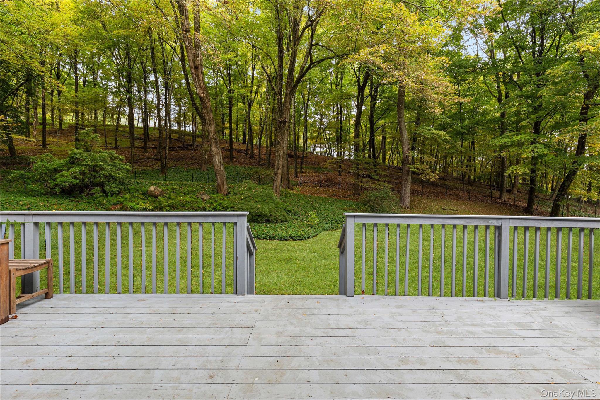 86 Seven Bridges Road Chappaqua, NY 10514 - Photo 25 of 33 a view of backyard with green space