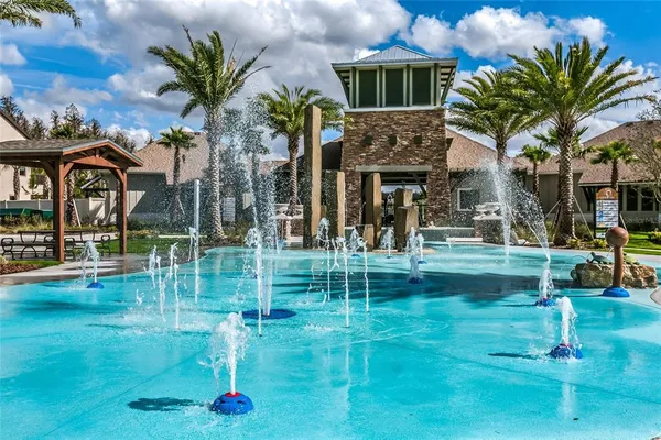 a view of a house with a swimming pool