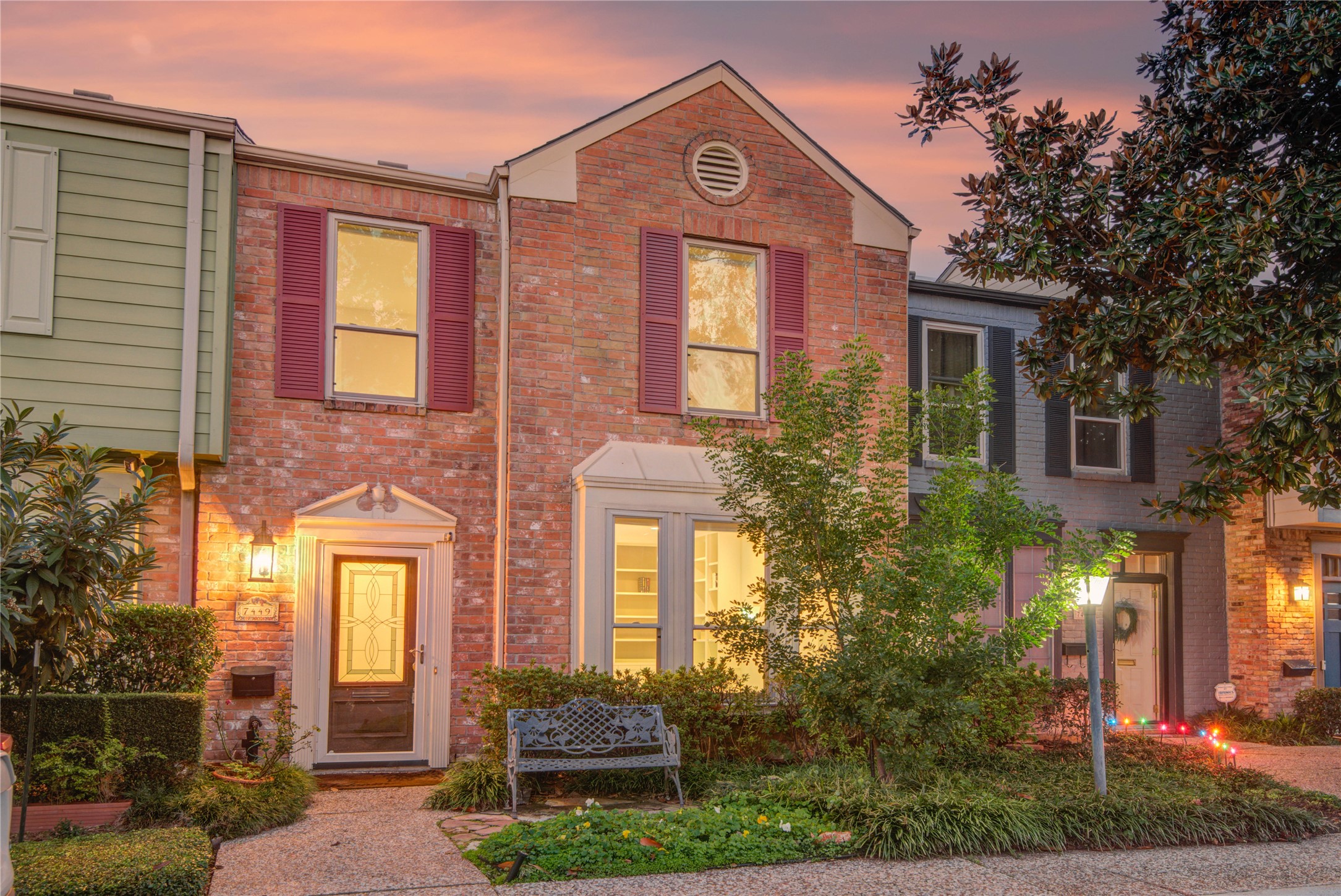 7449 Brompton Street, Unit 7449 Houston, TX 77025 - Photo 43 of 46 Low maintenance brick & new windows!