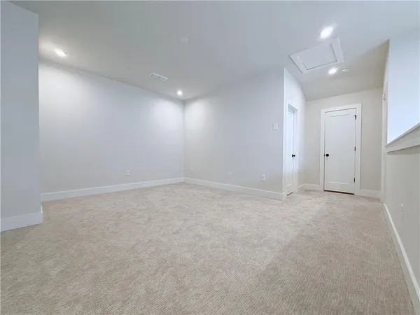 a view of empty room