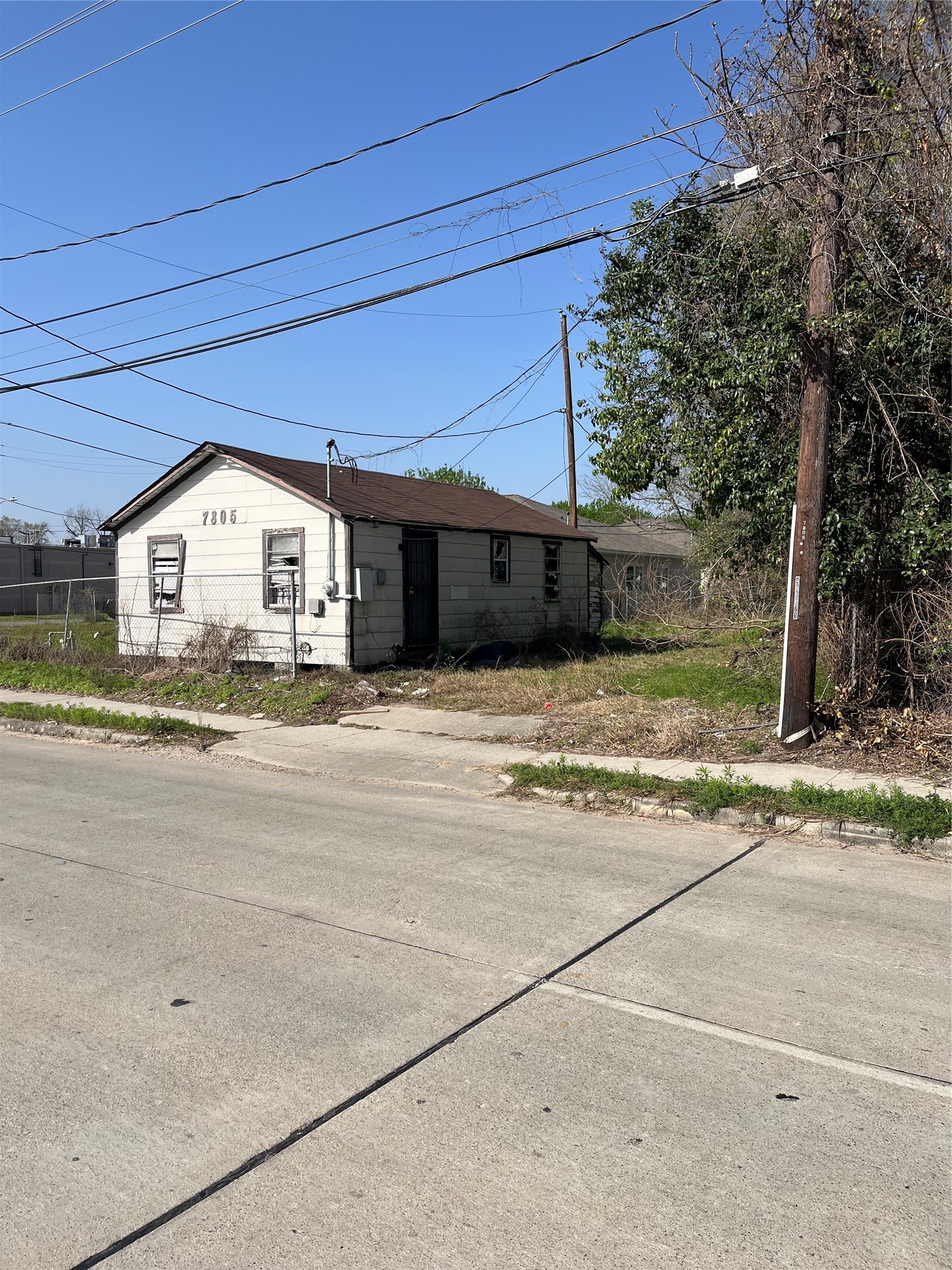 7805 Wheatley Street Houston, TX 77088 - Photo 1 of 8 a view of large house with a yard